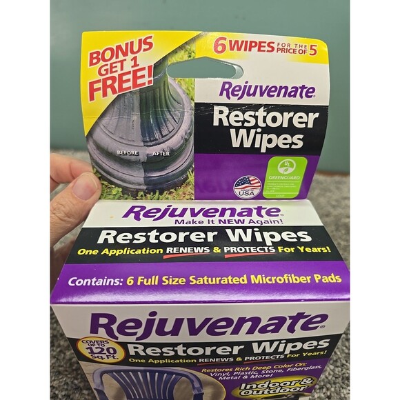 Rejuvenate Pre-Saturated Restorer Wipes Penetrating Formula Restores Shines - Picture 6 of 6